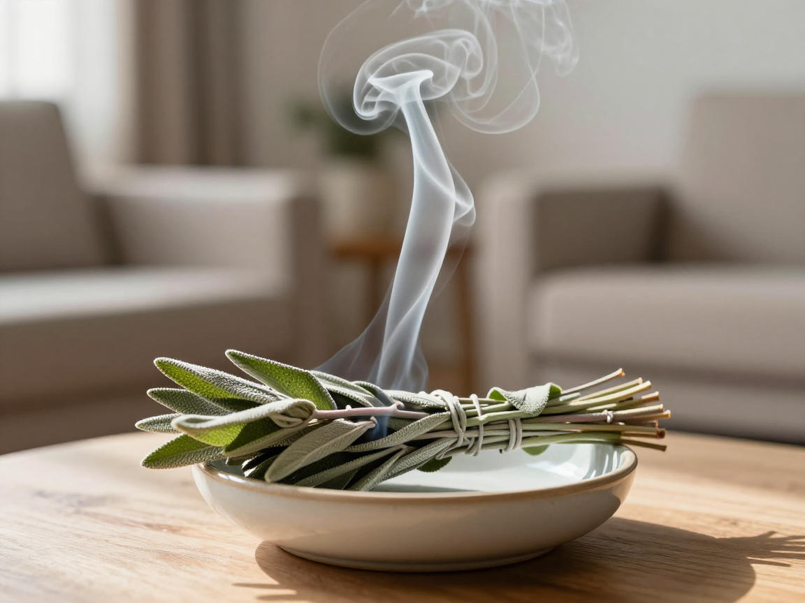Clearing the Heavy Air: A Grounded Guide to Burning Sage (Smudging) for Peace and Clarity