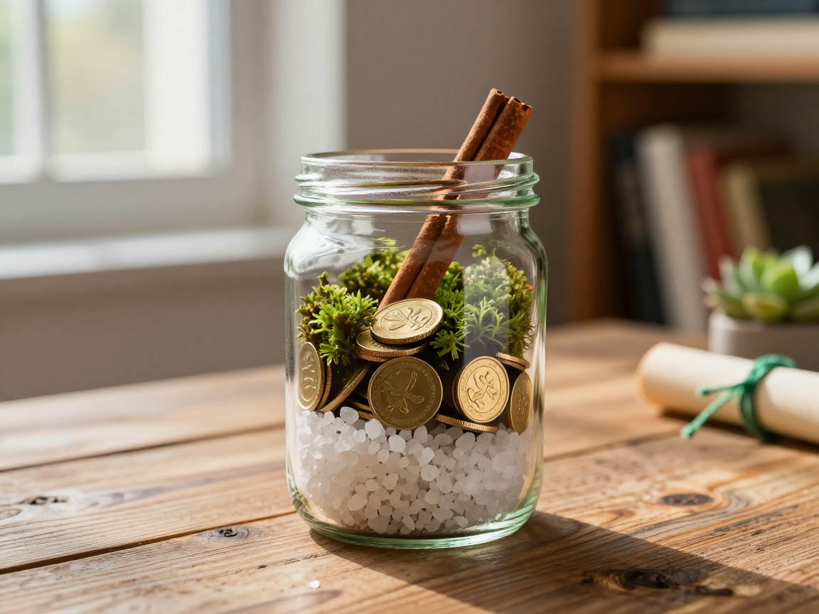 Beyond Positive Thinking: How a Money Jar Spell (Secular/Spiritual) Can Reset Your Relationship with Wealth